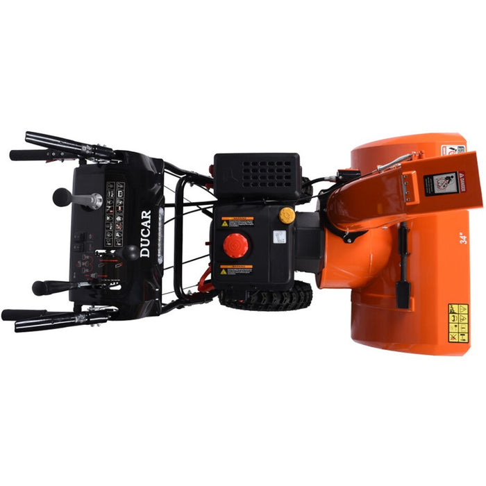 DUCAR, Souffleuse à Neige Loncin (34 Pouces) (4 Temps) (375 cc) (13HP) (DUESB1334)