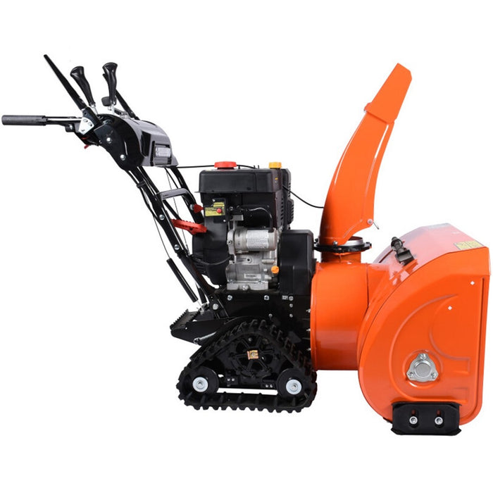 DUCAR, Souffleuse à Neige avec Chenilles (34 Pouces) (4 Temps) (420 cc) (15HP)