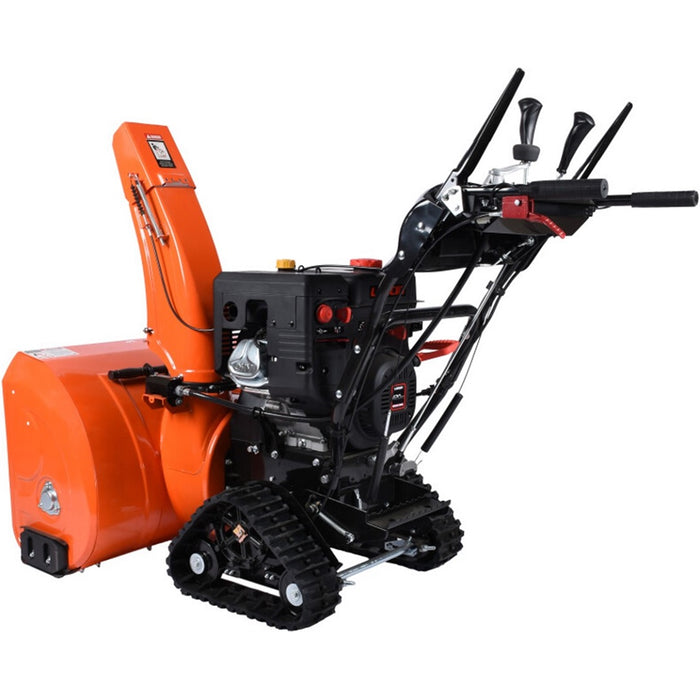 DUCAR, Souffleuse à Neige avec Chenilles (34 Pouces) (4 Temps) (420 cc) (15HP)