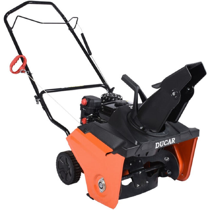 DUCAR, Souffleuse à Neige Simple Phase (DUESB721SS) (21 Pouces) (4 Temps) (196 cc) (6,5HP)