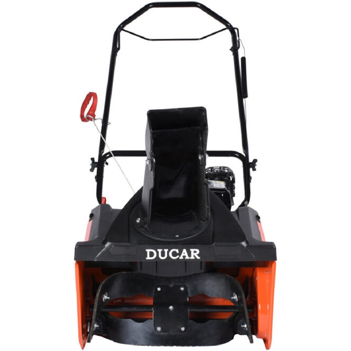 DUCAR, Souffleuse à Neige Simple Phase (DUESB721SS) (21 Pouces) (4 Temps) (196 cc) (6,5HP)