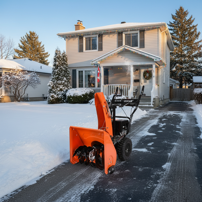 DUCAR, Souffleuse à Neige (DUESB721) (21 Pouces) (4 Temps) (212 cc) (7HP)