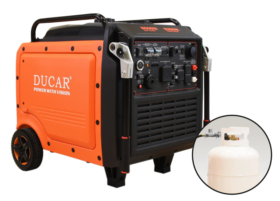 DUCAR, Génératrice Silencieuse 8500W (16CV) (450cc) (DUED8600IR)