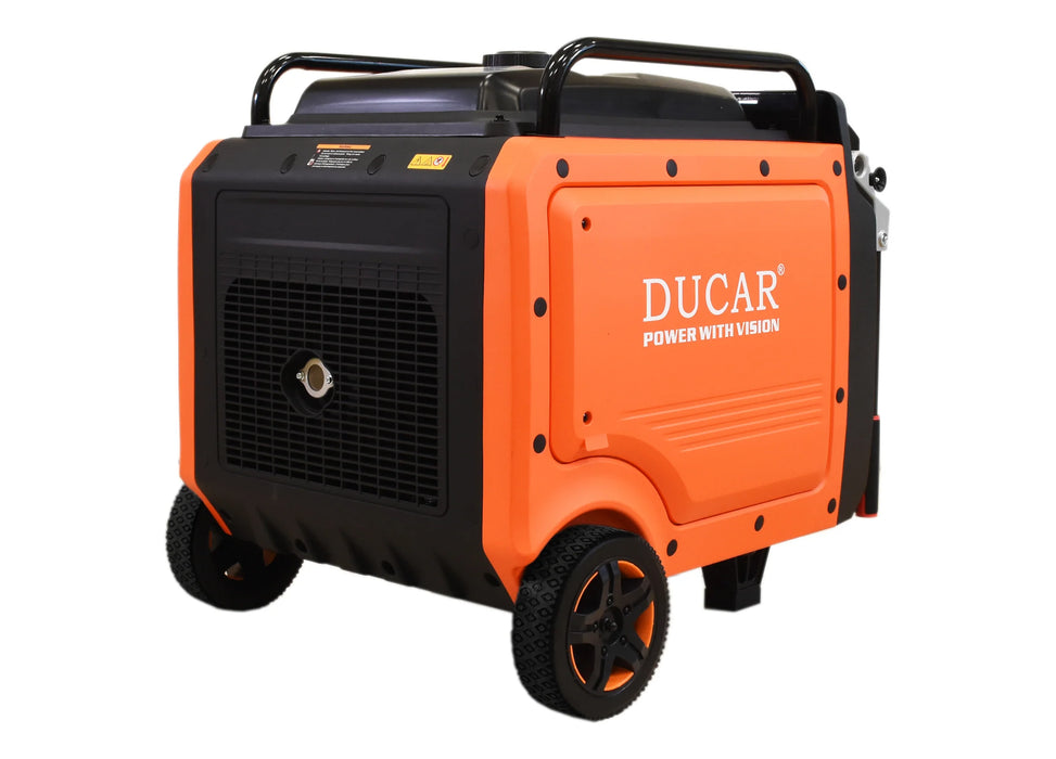 DUCAR, Génératrice Silencieuse 8500W (Dual Fuel: Propane et Essence) (16CV) (450cc) (DUEDLG8600IR)