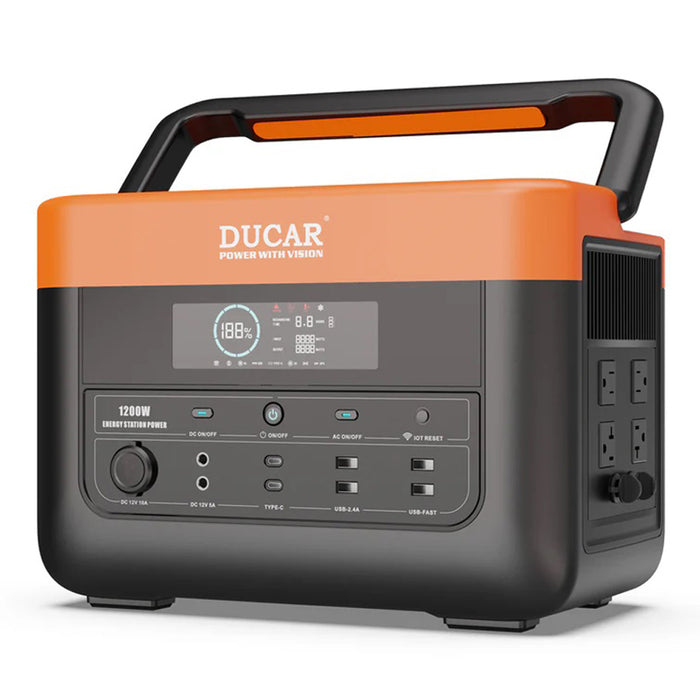 DUCAR, Station d’alimentation portable (1200 Watts) (DUEPS1200)