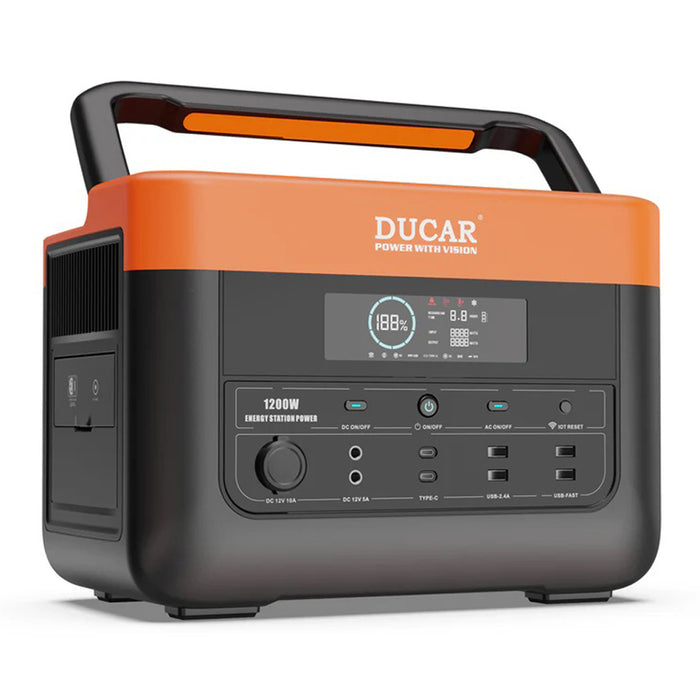 DUCAR, Station d’alimentation portable (1200 Watts) (DUEPS1200)