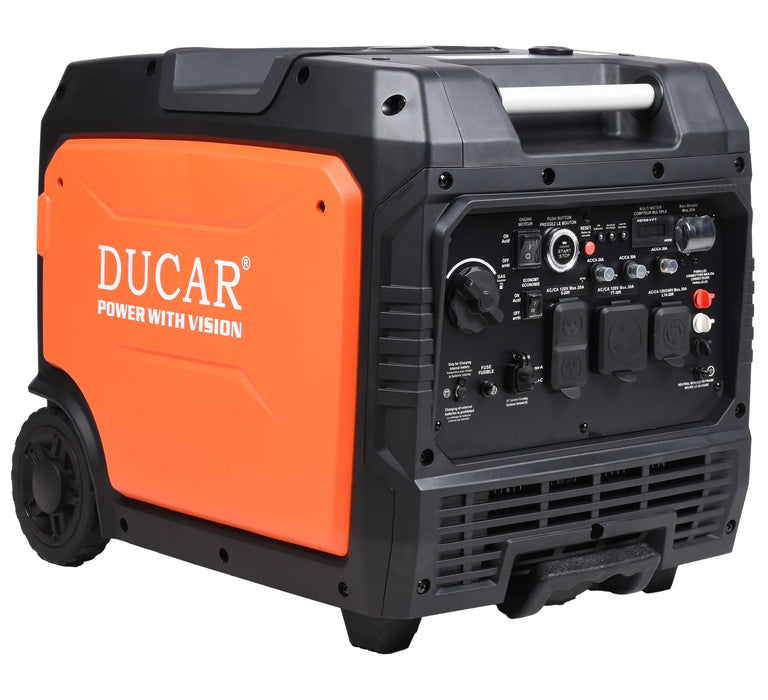 DUCAR, Génératrice à Onduleur 7500W, Démarreur à Distance (DUED7500IR) (10CV) (298cc) (Essence)