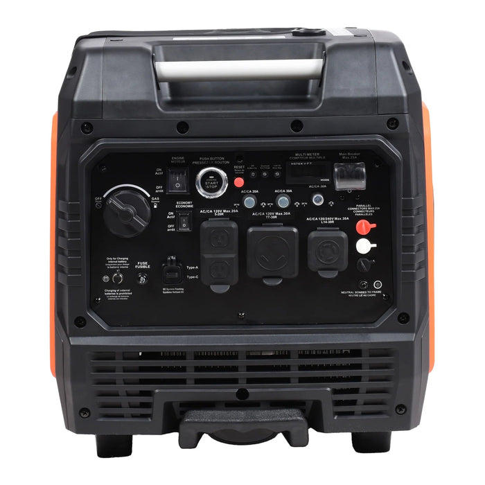 DUCAR, Génératrice à Onduleur 7500W, Démarreur à Distance (DUED7500IR) (10CV) (298cc) (Essence)