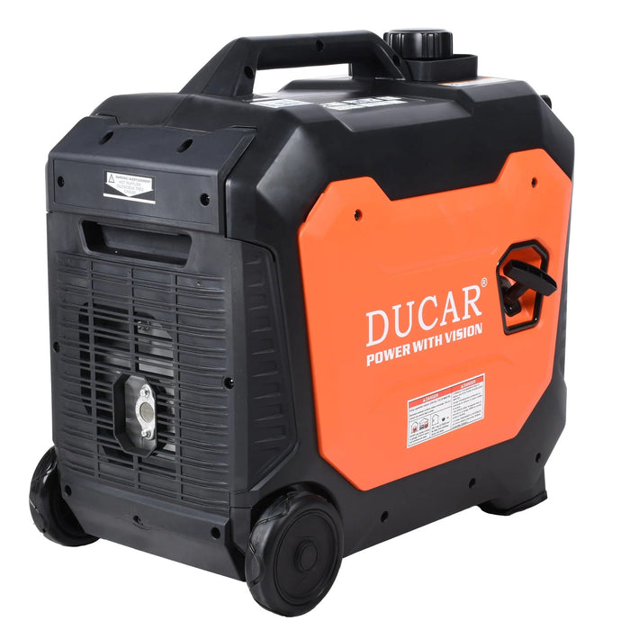 DUCAR, Génératrice Silencieuse 4400W, (DUEDLG4400ISE) (6CV) (192cc) (Dual Fuel: Propane et Essence)