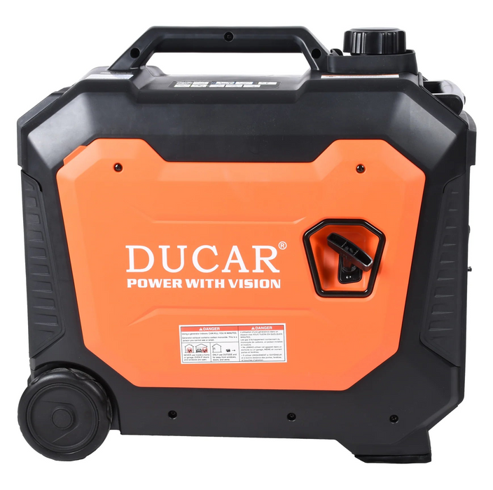 DUCAR, Génératrice Silencieuse 4400W, (DUEDLG4400ISE) (6CV) (192cc) (Dual Fuel: Propane et Essence)