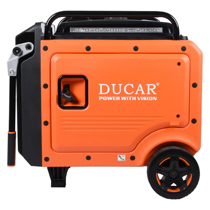 DUCAR, Génératrice à Onduleur 8500W, (DUEDLNG8750ISR) (16CV) (457cc) (Tri Fuel: Propane, Essence, Gaz Naturel)