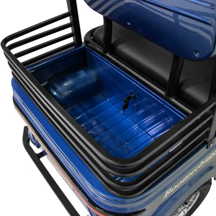 Daymak Boomerbuggy Cargo, Quadriporteur avec Toit (60 Volts) (800 Watts) (32Ah)