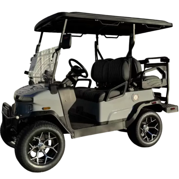 Denago, Nomad (4 Places), Cart de Golf Électrique (51,2 Volts) (105Ah) (5000 Watts)