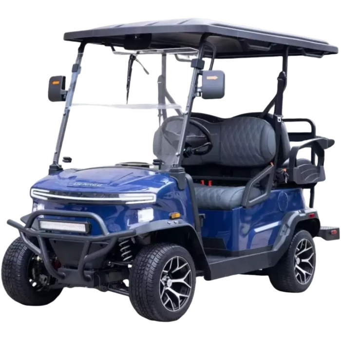 Denago, Nomad (4 Places), Cart de Golf Électrique (51,2 Volts) (105Ah) (5000 Watts)