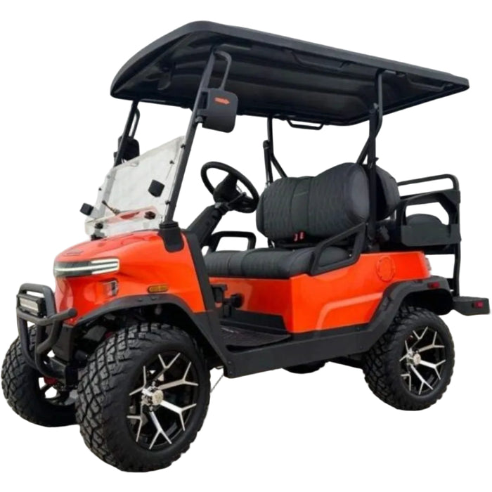 Denago, Nomad XL (6 Places), Cart de Golf Électrique (51,2 Volts) (105Ah) (5000 Watts)