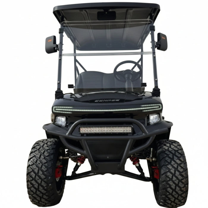 Denago, Nomad XL (6 Places), Cart de Golf Électrique (51,2 Volts) (105Ah) (5000 Watts)