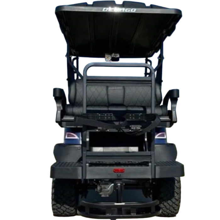Denago, Nomad XL (6 Places), Cart de Golf Électrique (51,2 Volts) (105Ah) (5000 Watts)