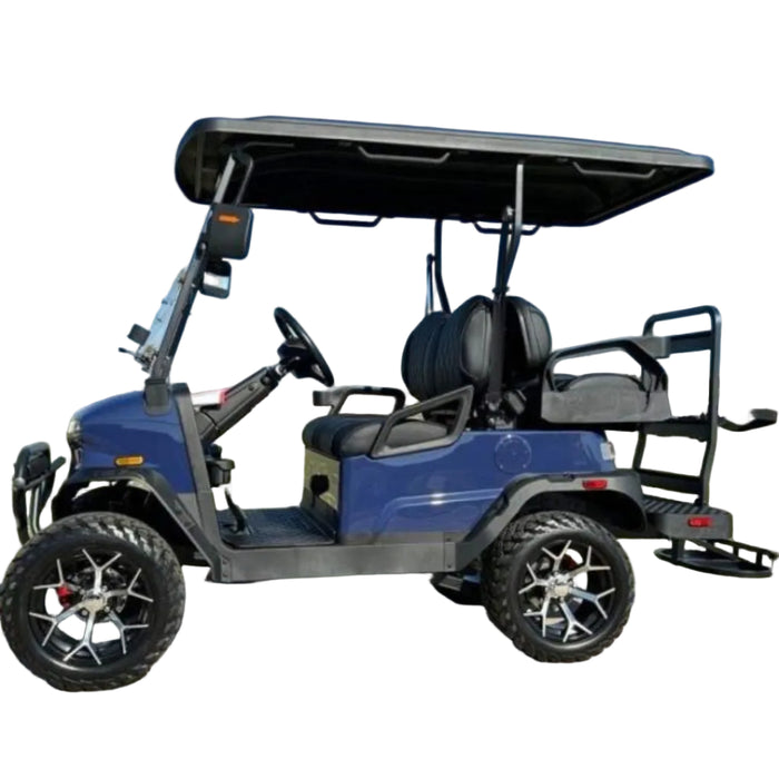 Denago, Nomad XL (6 Places), Cart de Golf Électrique (51,2 Volts) (105Ah) (5000 Watts)
