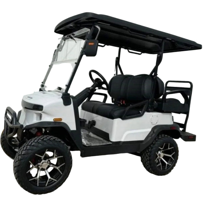 Denago, Nomad XL (6 Places), Cart de Golf Électrique (51,2 Volts) (105Ah) (5000 Watts)