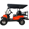 Denago, Nomad XL (6 Places), Cart de Golf Électrique (51,2 Volts) (105Ah) (5000 Watts)
