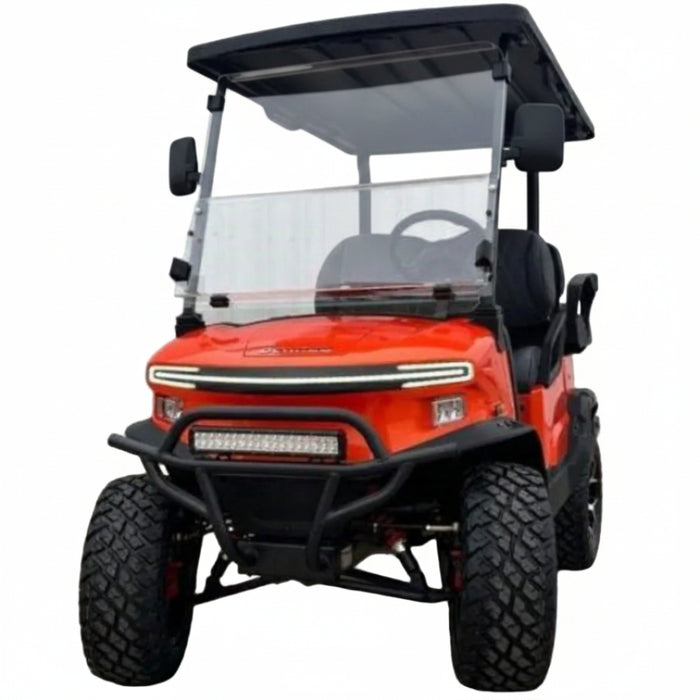 Denago, Nomad XL (6 Places), Cart de Golf Électrique (51,2 Volts) (105Ah) (5000 Watts)