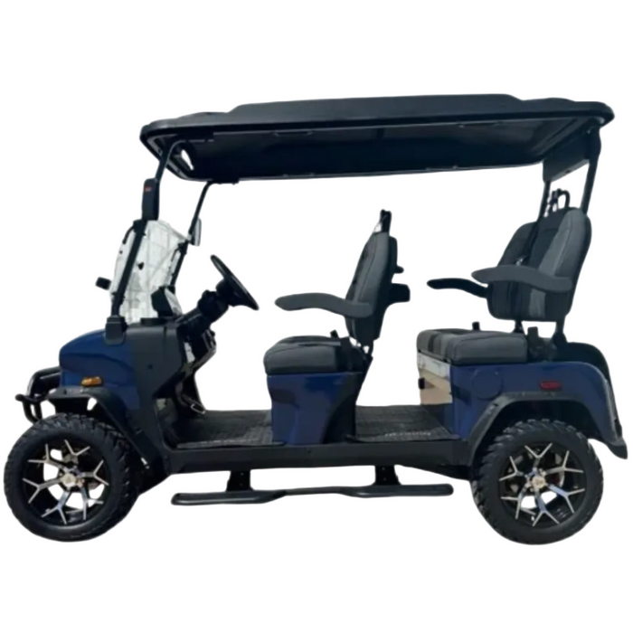 Denago, Rover XL (4 Places), Cart de Golf Électrique (51,2 Volts) (105Ah) (5000 Watts)