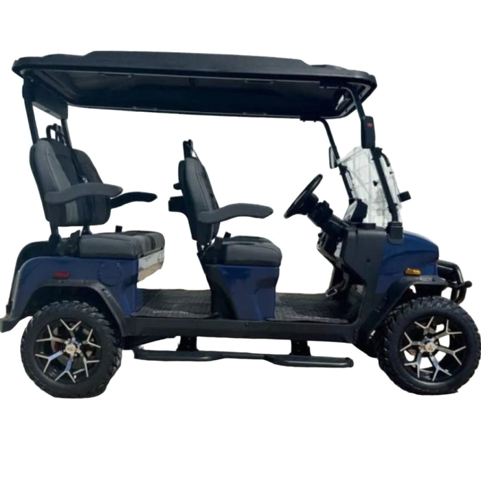 Denago, Rover XL (4 Places), Cart de Golf Électrique (51,2 Volts) (105Ah) (5000 Watts)