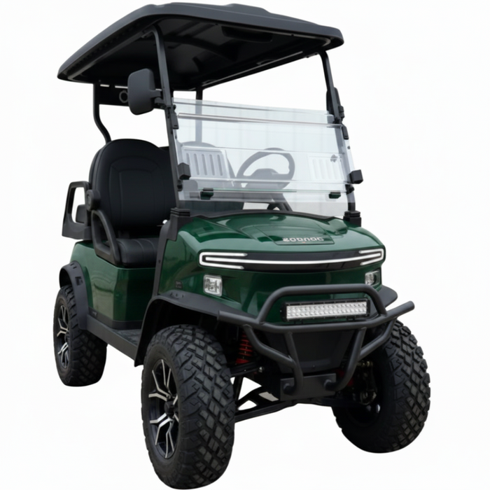 Denago, Rover XL (4 Places), Cart de Golf Électrique (51,2 Volts) (105Ah) (5000 Watts)