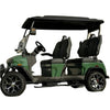 Denago, Rover XL (4 Places), Cart de Golf Électrique (51,2 Volts) (105Ah) (5000 Watts)