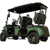 Denago, Rover XL (4 Places), Cart de Golf Électrique (51,2 Volts) (105Ah) (5000 Watts)