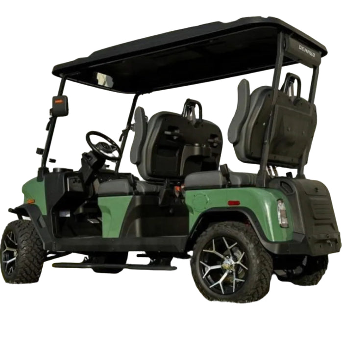 Denago, Rover XL (4 Places), Cart de Golf Électrique (51,2 Volts) (105Ah) (5000 Watts)