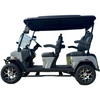 Denago, Rover XL (4 Places), Cart de Golf Électrique (51,2 Volts) (105Ah) (5000 Watts)