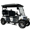 Denago, Rover XL (4 Places), Cart de Golf Électrique (51,2 Volts) (105Ah) (5000 Watts)