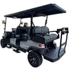 Denago, Rover XL (6 Places), Cart de Golf Électrique (51,2 Volts) (105Ah) (5000 Watts) (6300 Crête)