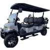 Denago, Rover XL (6 Places), Cart de Golf Électrique (51,2 Volts) (105Ah) (5000 Watts) (6300 Crête)
