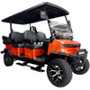 Denago, Rover XL (6 Places), Cart de Golf Électrique (51,2 Volts) (105Ah) (5000 Watts) (6300 Crête)