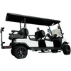Denago, Rover XL (6 Places), Cart de Golf Électrique (51,2 Volts) (105Ah) (5000 Watts) (6300 Crête)