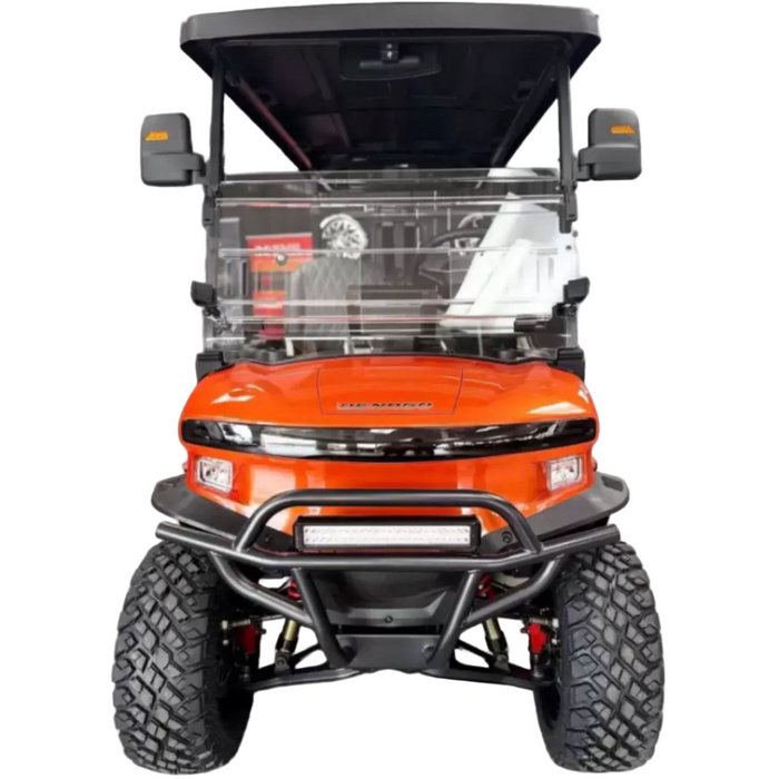 Denago, Rover XL (6 Places), Cart de Golf Électrique (51,2 Volts) (105Ah) (5000 Watts) (6300 Crête)