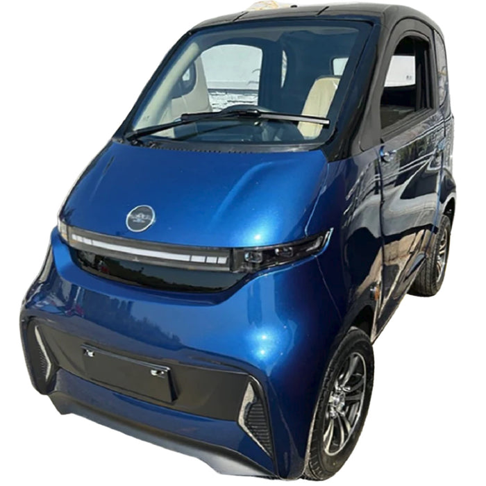 Ecolo Cycle, ET4 Cruise Connect (Avec Air Climatisé), Quadriporteur avec Toit (60 Volts) (1500 Watts) (58Ah)