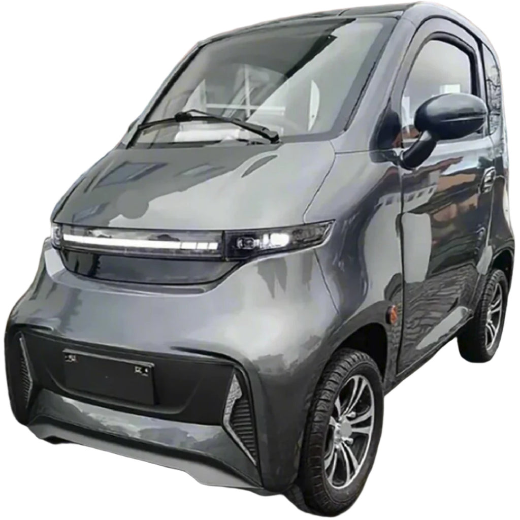 Ecolo Cycle, ET4 Cruise Connect (Sans Air Climatisé), Quadriporteur avec Toit (60 Volts) (1500 Watts) (58Ah)