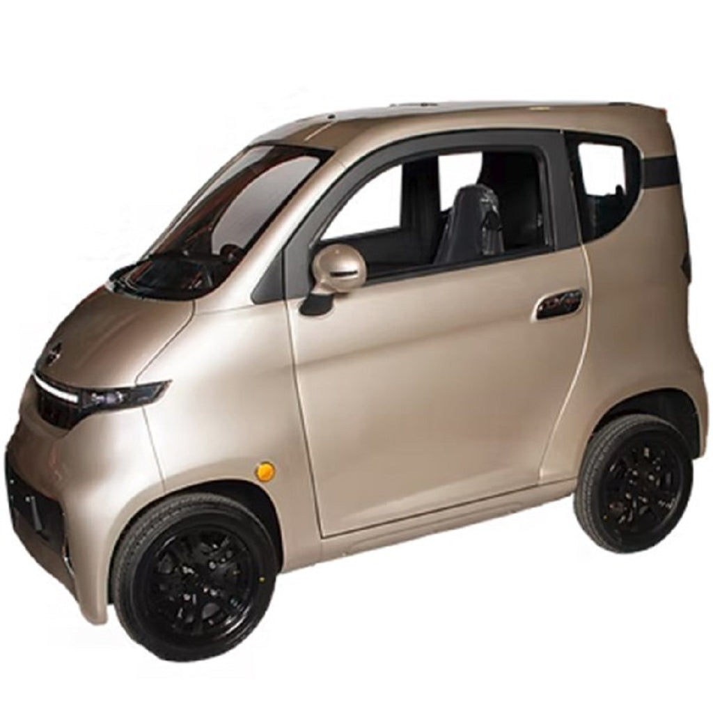 Ecolo Cycle, ET4 Cruise Connect PLUS (Avec Air Climatisé), Quadriporteur avec Toit (60 Volts) (1500 Watts) (100Ah)