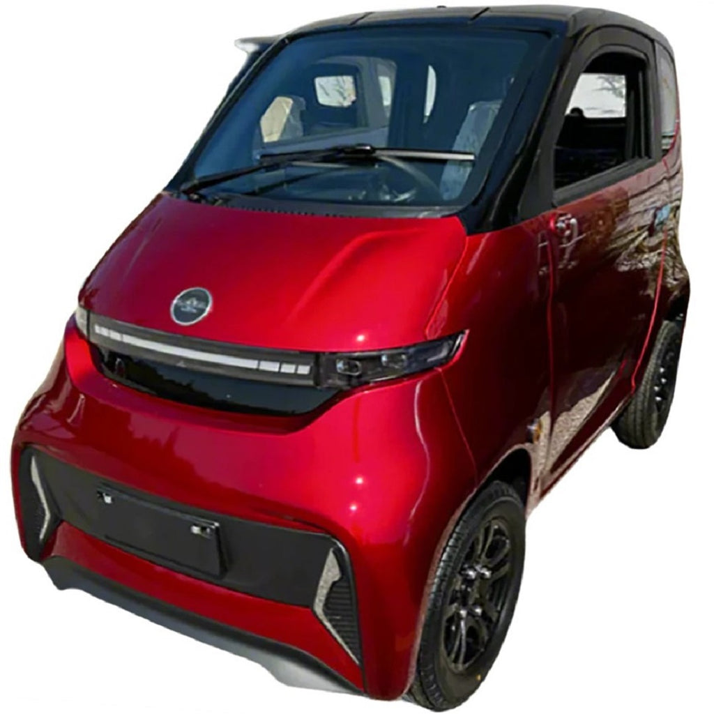 Ecolo Cycle, ET4 Cruise Connect (Sans Air Climatisé), Quadriporteur avec Toit (60 Volts) (1500 Watts) (58Ah)