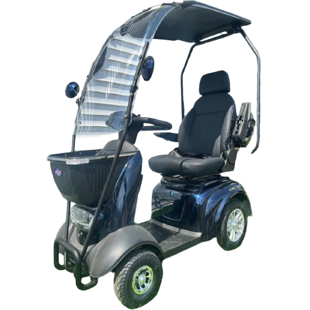 Ecolo Cycle, ET4 LX, Quadriporteur avec Toit (48 Volts) (500 Watts) (20Ah)