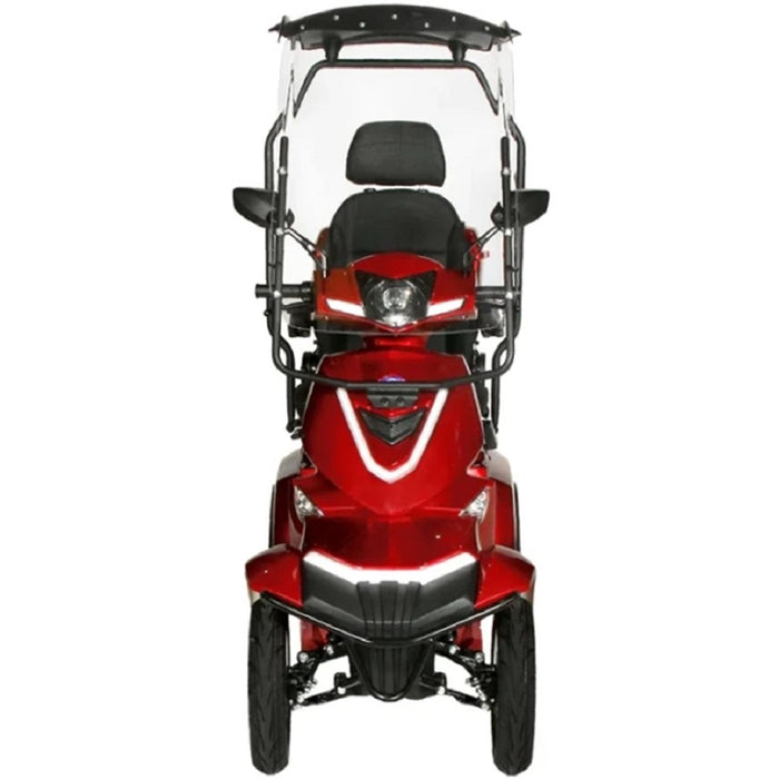 Écolo Cycle, ET4 Galaxy, Quadriporteur avec Toit (60 Volts) (1000 Watts) (20Ah)