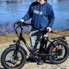 HiBoy, EX6 Fat Tire, Vélo Électrique (48 Volts) (14,5Ah) (500 Watts)