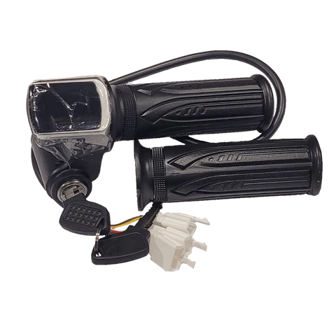 Accélérateur avec ignition, indicateur de batterie et poigner gauche