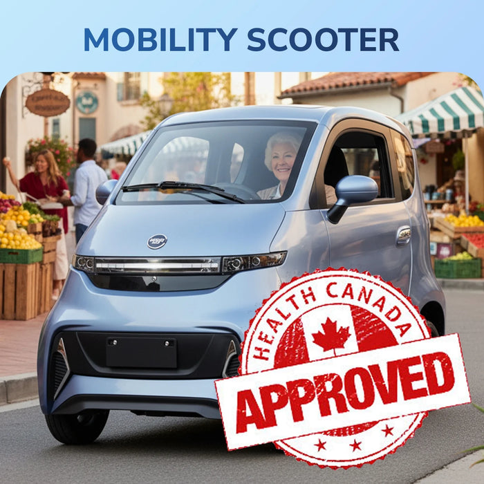 Ecolo Cycle, ET4 Cruise Connect, Quadriporteur Cabine Fermée (60 Volts) (1500 Watts) (58Ah)