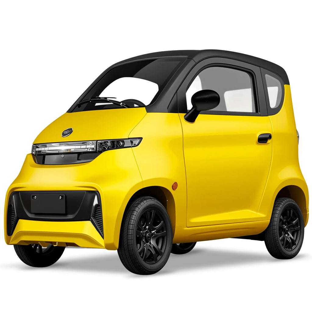 Ecolo Cycle, ET4 Cruise Connect Plus, Quadriporteur Cabine Fermée (60 Volts) (1500 Watts) (100Ah)