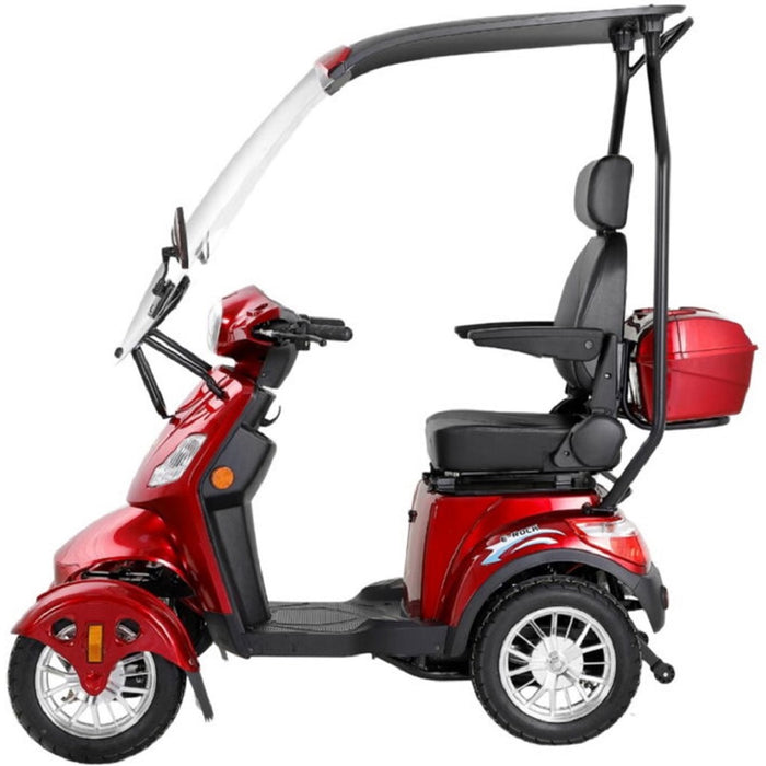 E-RO, Evolution Plus, Quadriporteur avec Toit (60 Volts) (800 Watts) (32Ah)