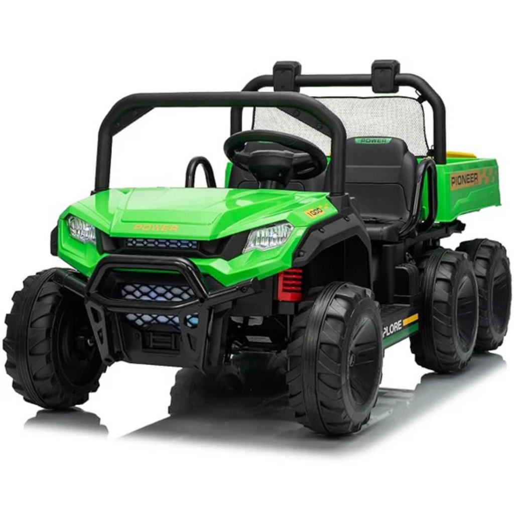 Camion de Ferme, Pioneer - Explore, avec Benne Basculante (24 Volts) (4x35 Watts) (6 Roues) (2 Places)